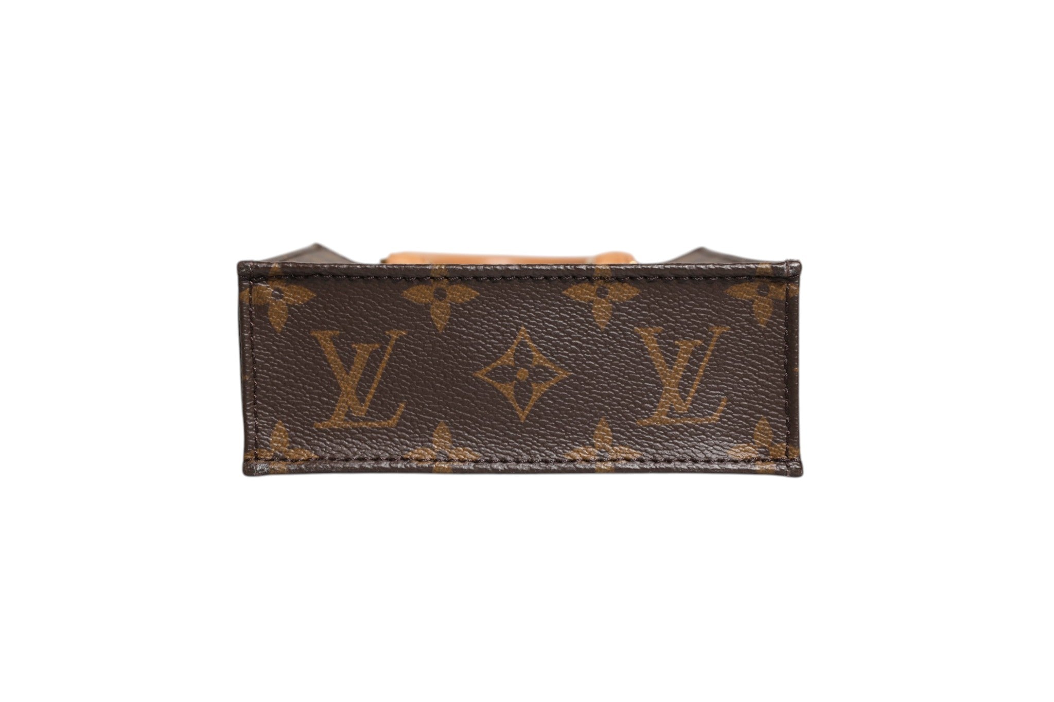 Louis Vuitton Monogram Canvas Petit Sac Plat Tasche