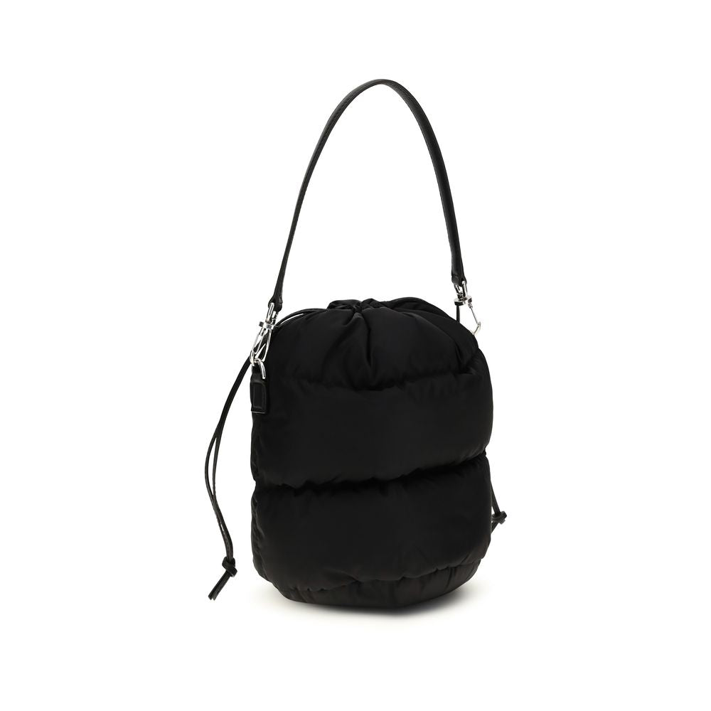 Moncler Schwarze Polyamid-Gürteltasche