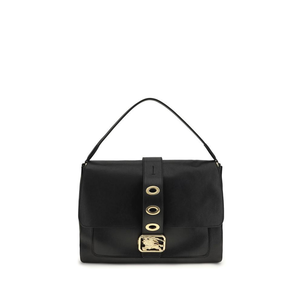 Burberry Schwarze Lammleder Ovis Aries Aries Handtasche
