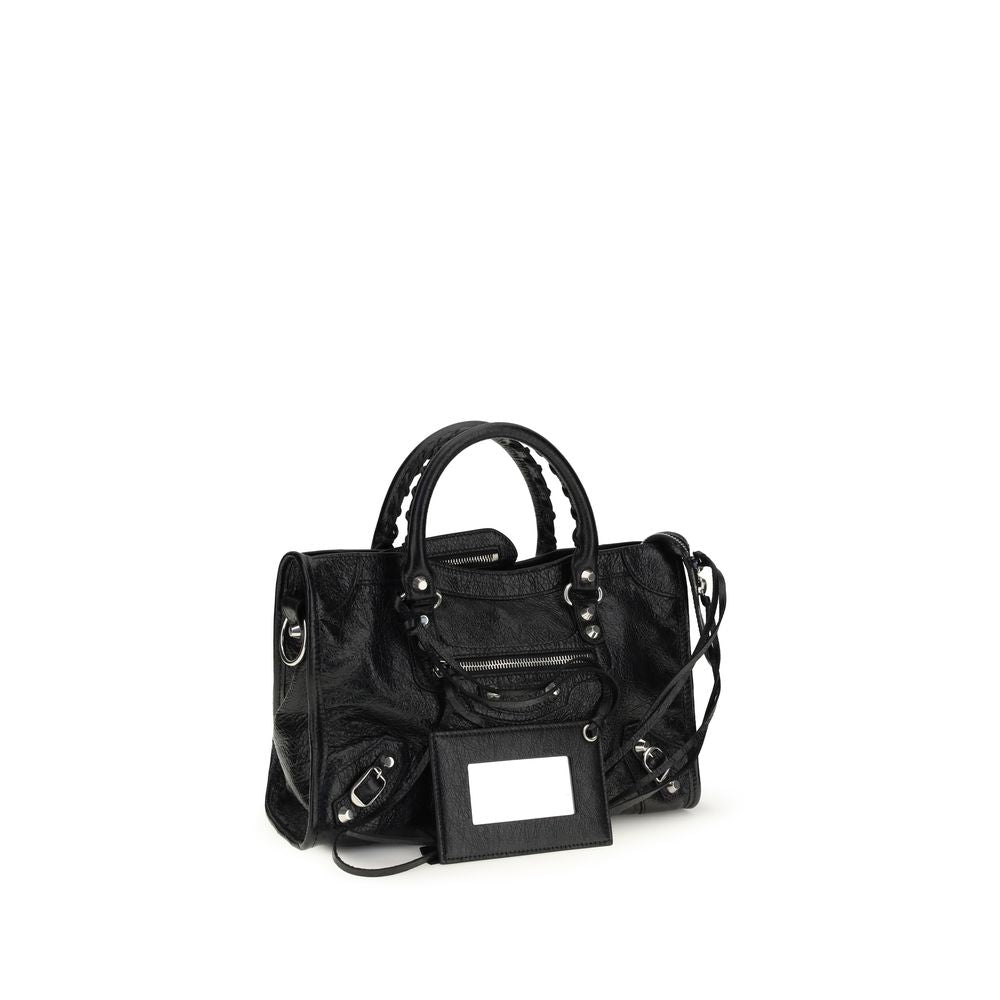 Balenciaga Black Lamb Ovis Aries Aries Handbag