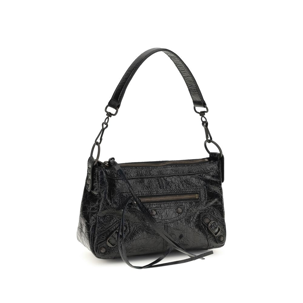 Balenciaga Black Lamb Ovis Aries Aries Handbag