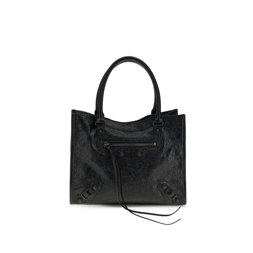 Balenciaga Black Lamb Ovis Aries Aries Handbag