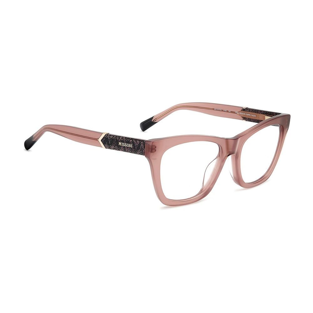 Lunettes (monture) Missoni roses en acétate