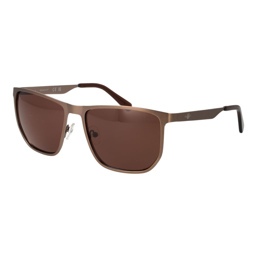 Gant Sonnenbrille aus braunem Metall