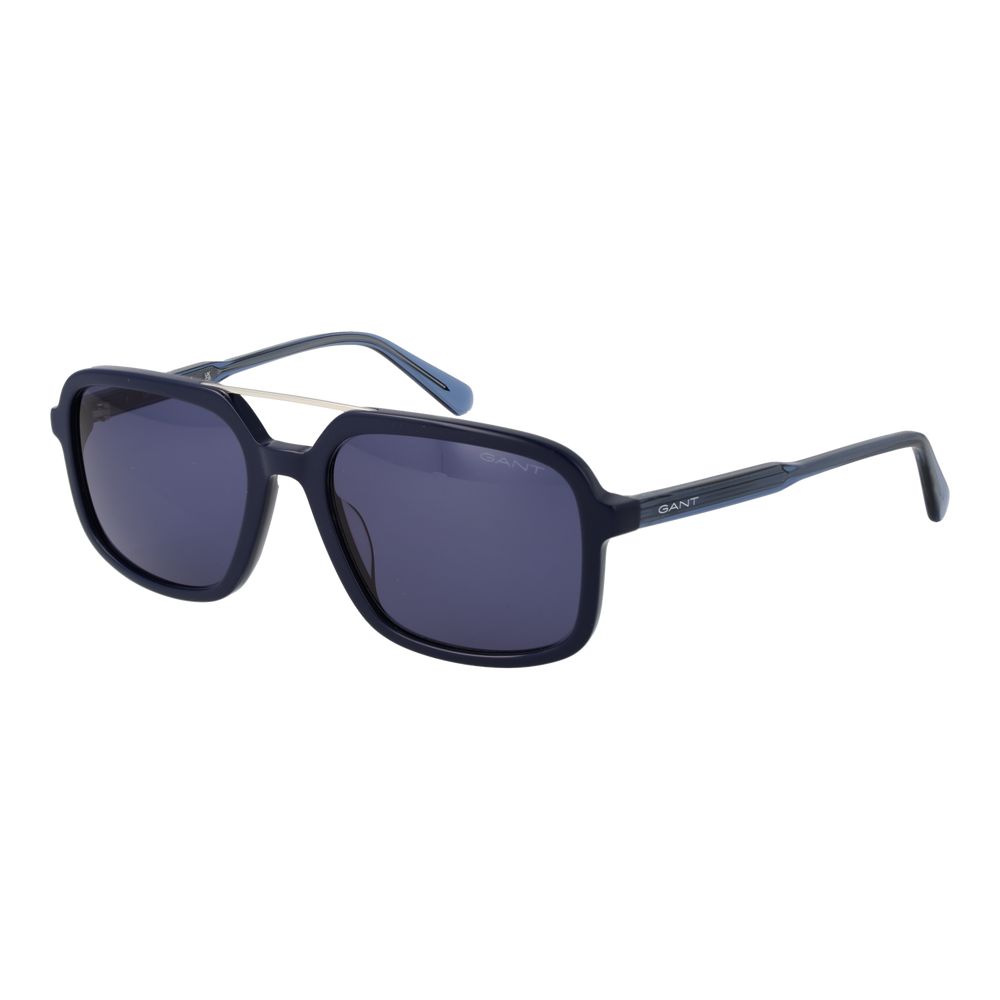 Lunettes de soleil Gant en plastique bleu
