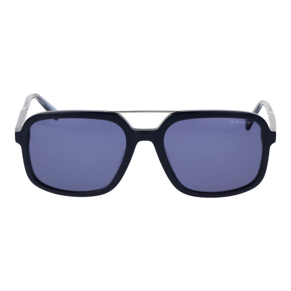 Lunettes de soleil Gant en plastique bleu