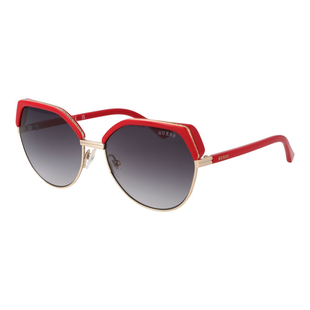 Guess Goldene Metallsonnenbrille