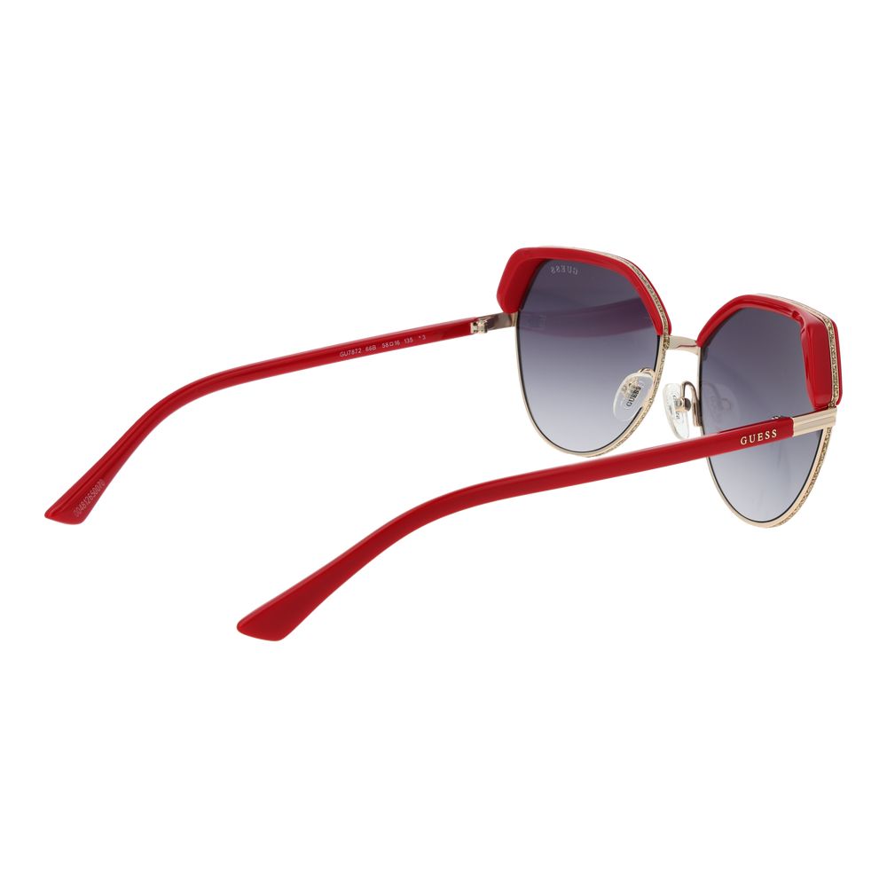 Guess Goldene Metallsonnenbrille