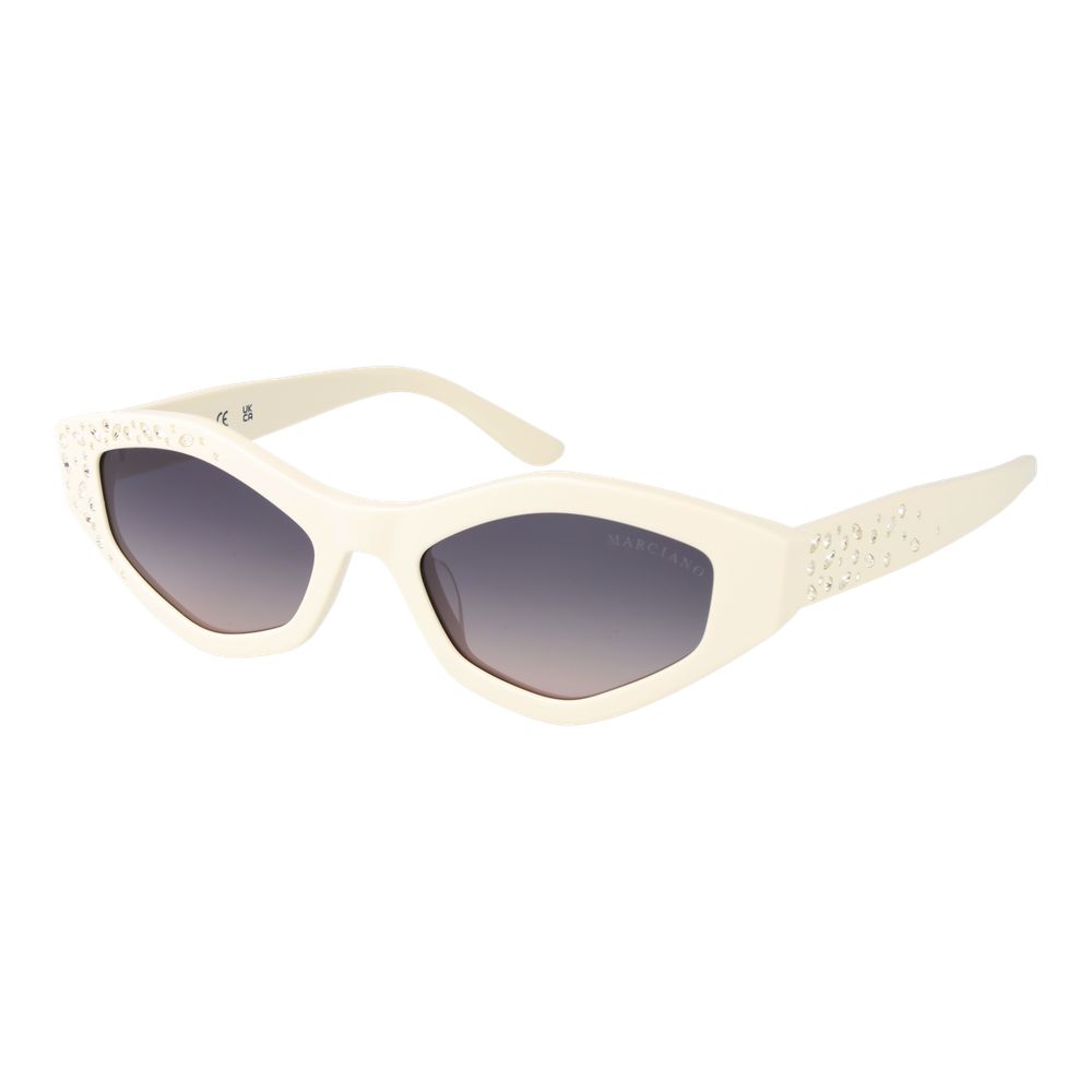Marciano by Guess weiße Kunststoffsonnenbrille