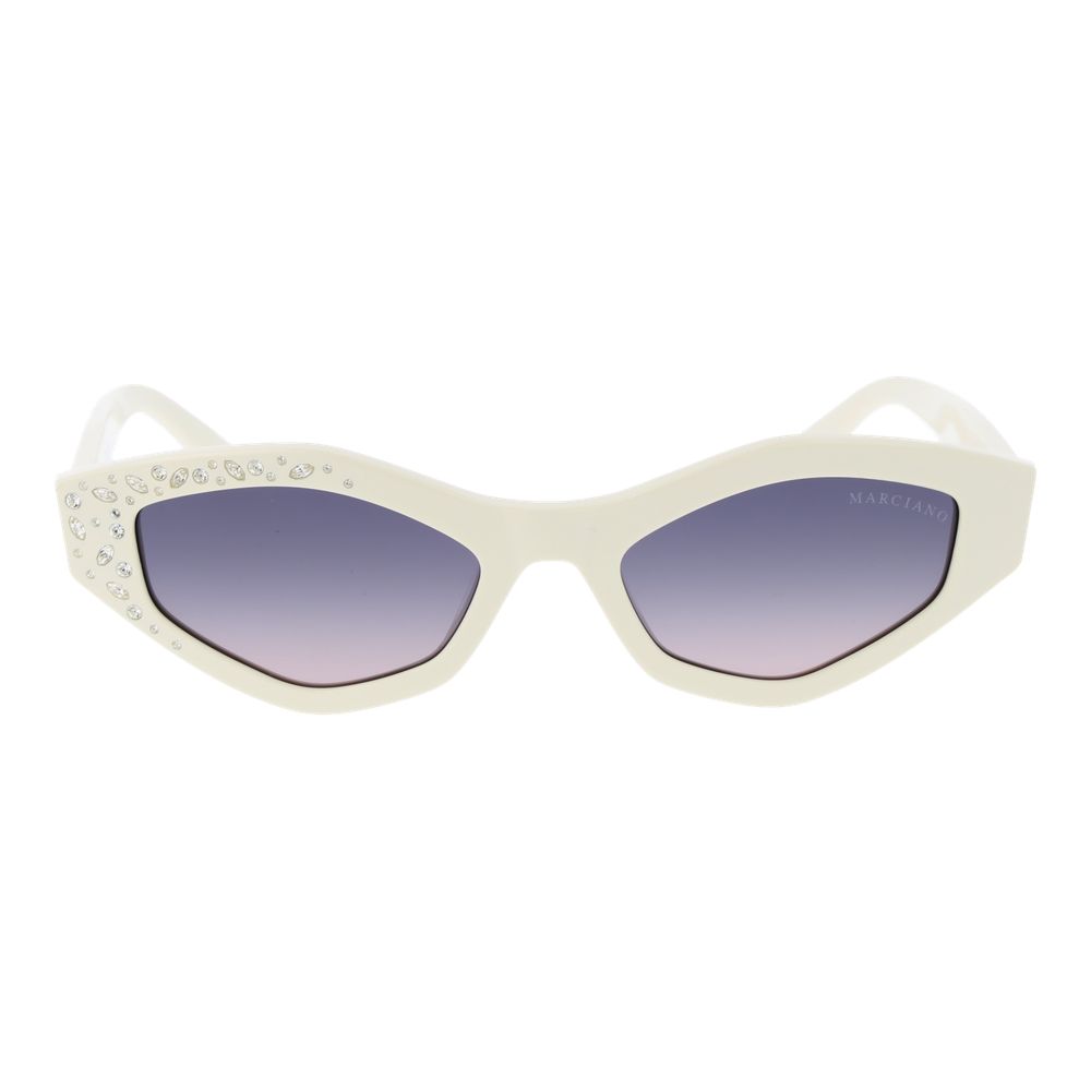 Marciano by Guess weiße Kunststoffsonnenbrille