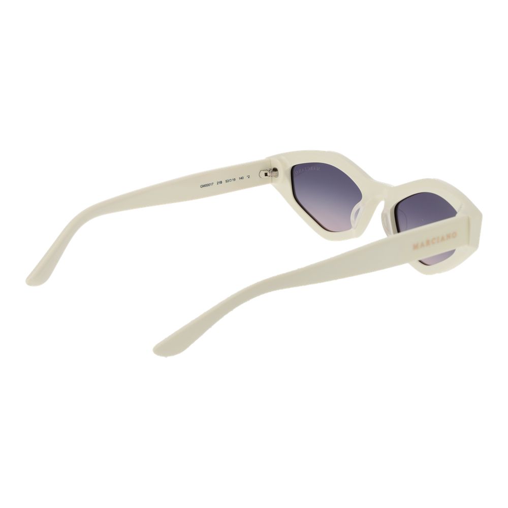 Marciano by Guess weiße Kunststoffsonnenbrille