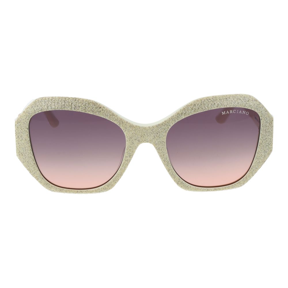Marciano by Guess Beige Kunststoff Sonnenbrille
