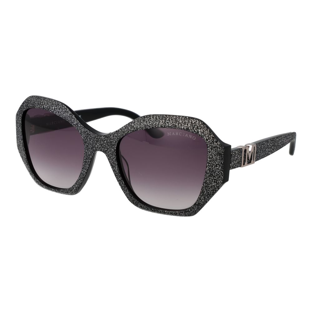 Marciano by Guess Schwarze Kunststoffsonnenbrille