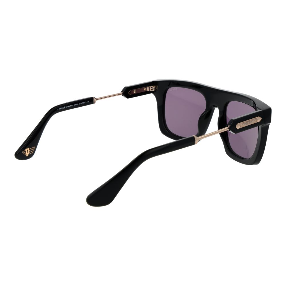 Police Sonnenbrille aus schwarzem Zelluloseacetat