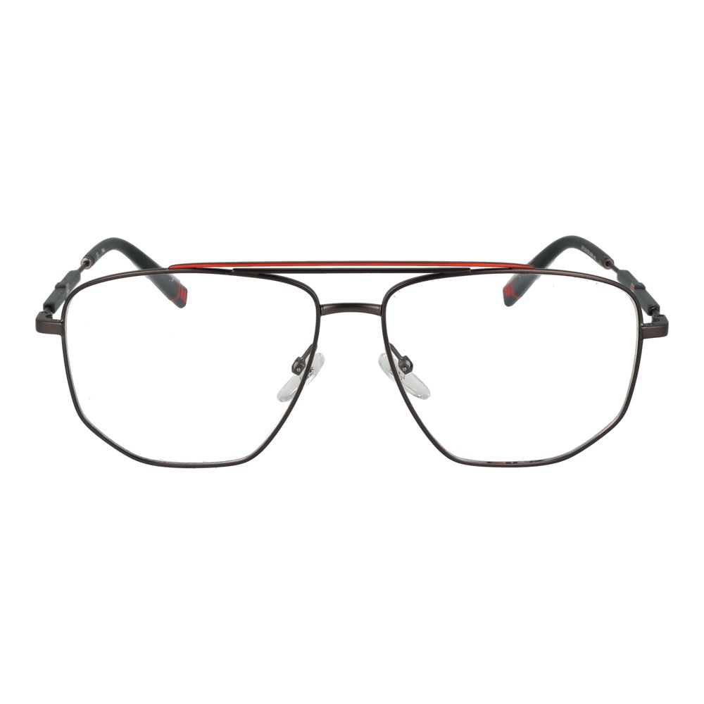 Fila Brille aus grauem Edelstahl (Fassungen)