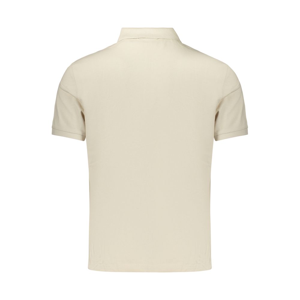 Polo Calvin Klein en coton beige pour homme