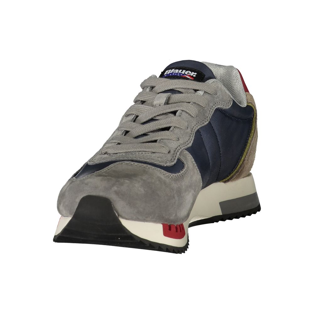 Blauer Blue Polyurethan Herren-Sneaker