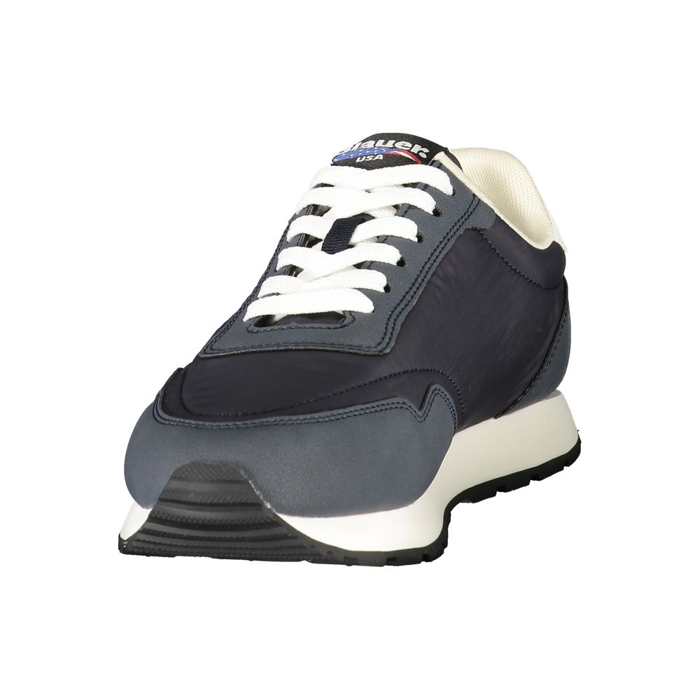 Baskets Blauer en polyester bleu pour homme