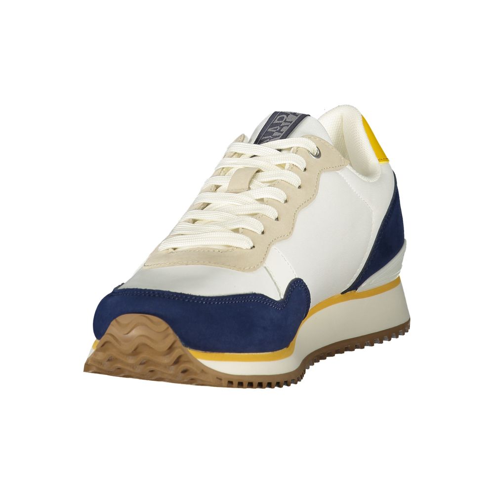 Napapijri Weißer Polyester-Herren-Sneaker