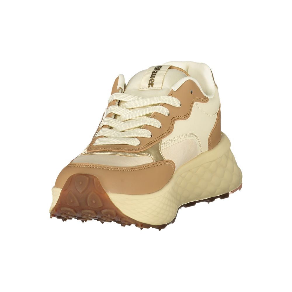 Blauer Brown Polyurethan Damen-Sneaker