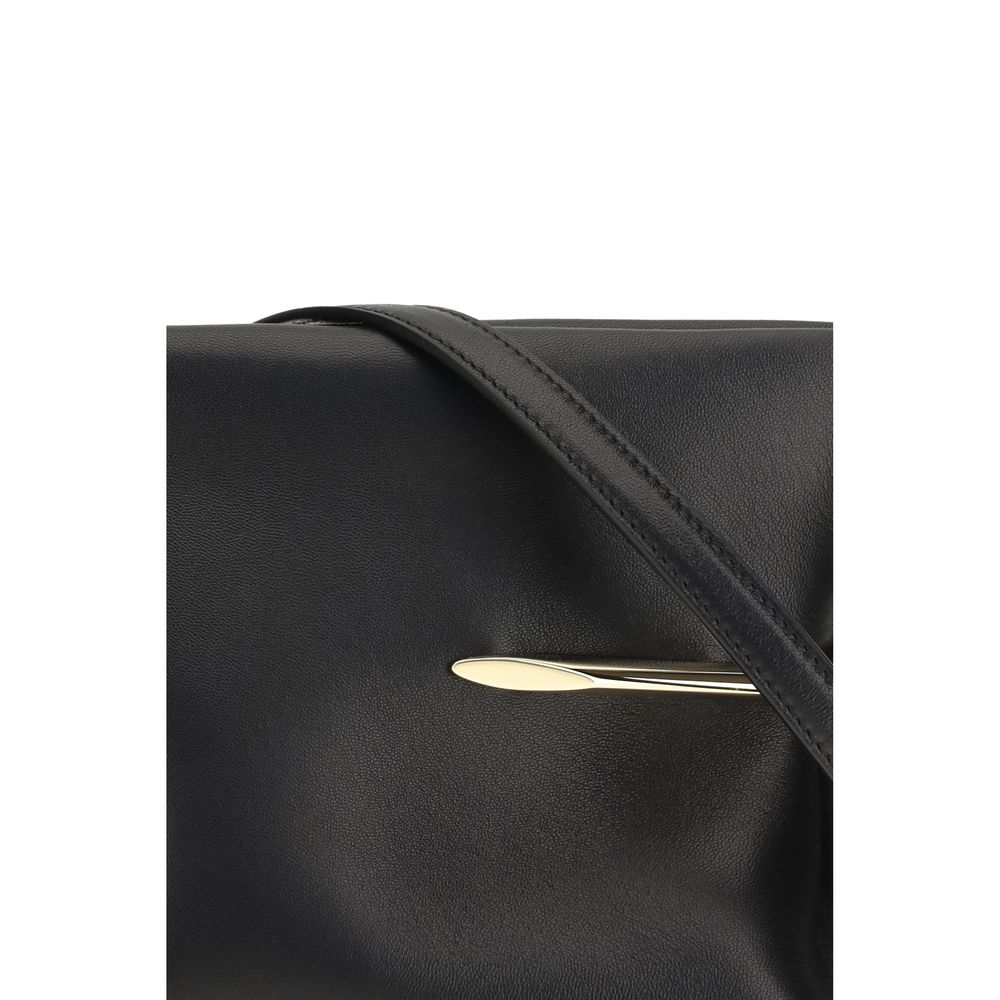 Givenchy Clutch aus schwarzem Nappaleder / Kalbsleder Bos Taurus