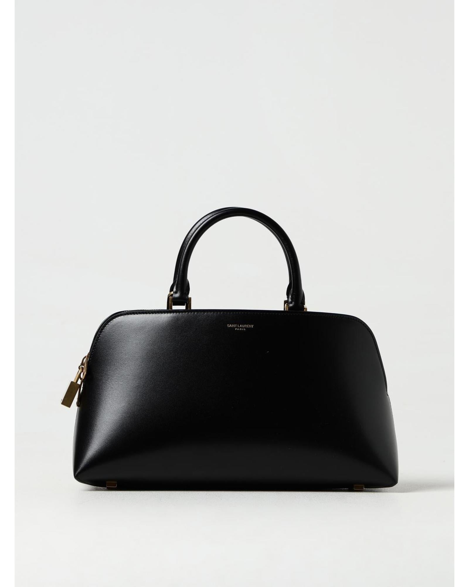 Saint Laurent Black Leather Handbag