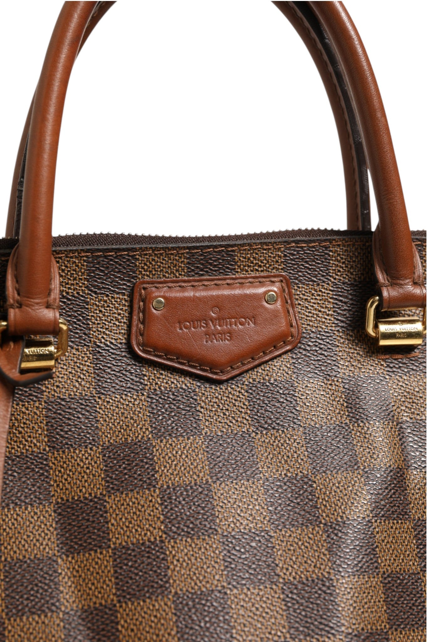 Louis Vuitton Damier Ebene Belmont Tote Bag