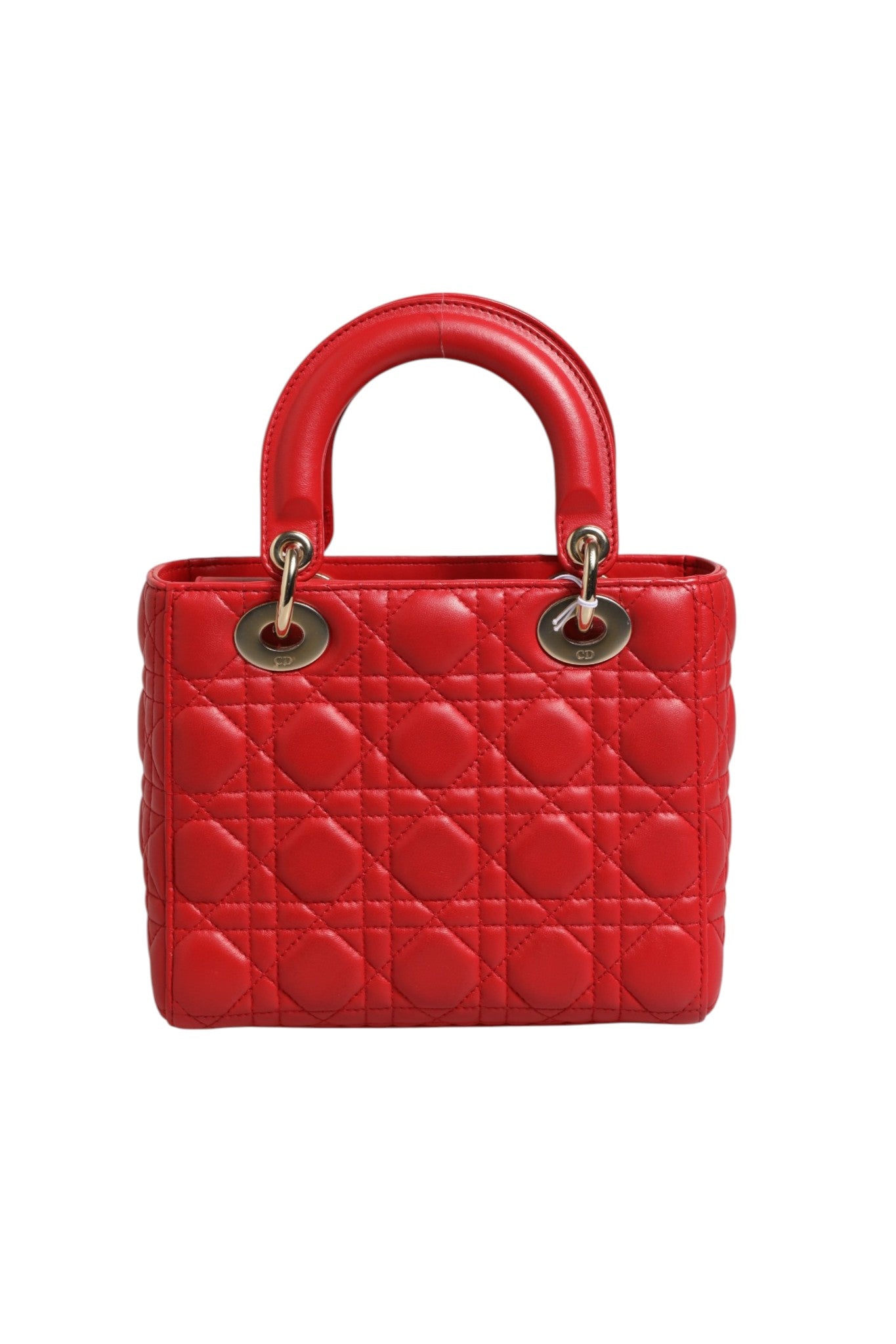Sac à main Christian Dior Lady Dior en cuir Cannage