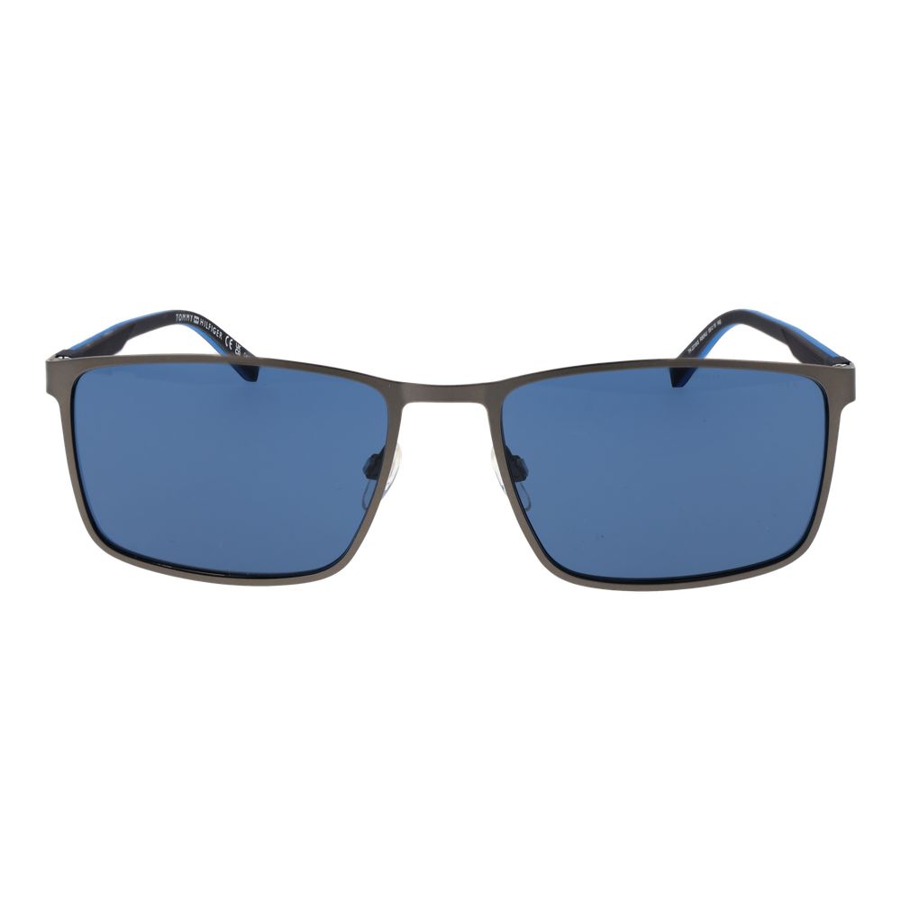 Tommy Hilfiger Grau Metall Sonnenbrille