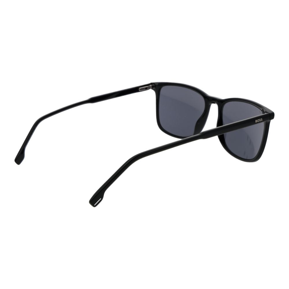 Hugo Boss Schwarze Azetat-Sonnenbrille