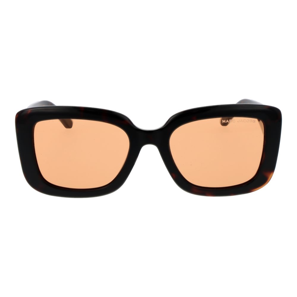 Marc Jacobs Braune Kunststoff-Sonnenbrille