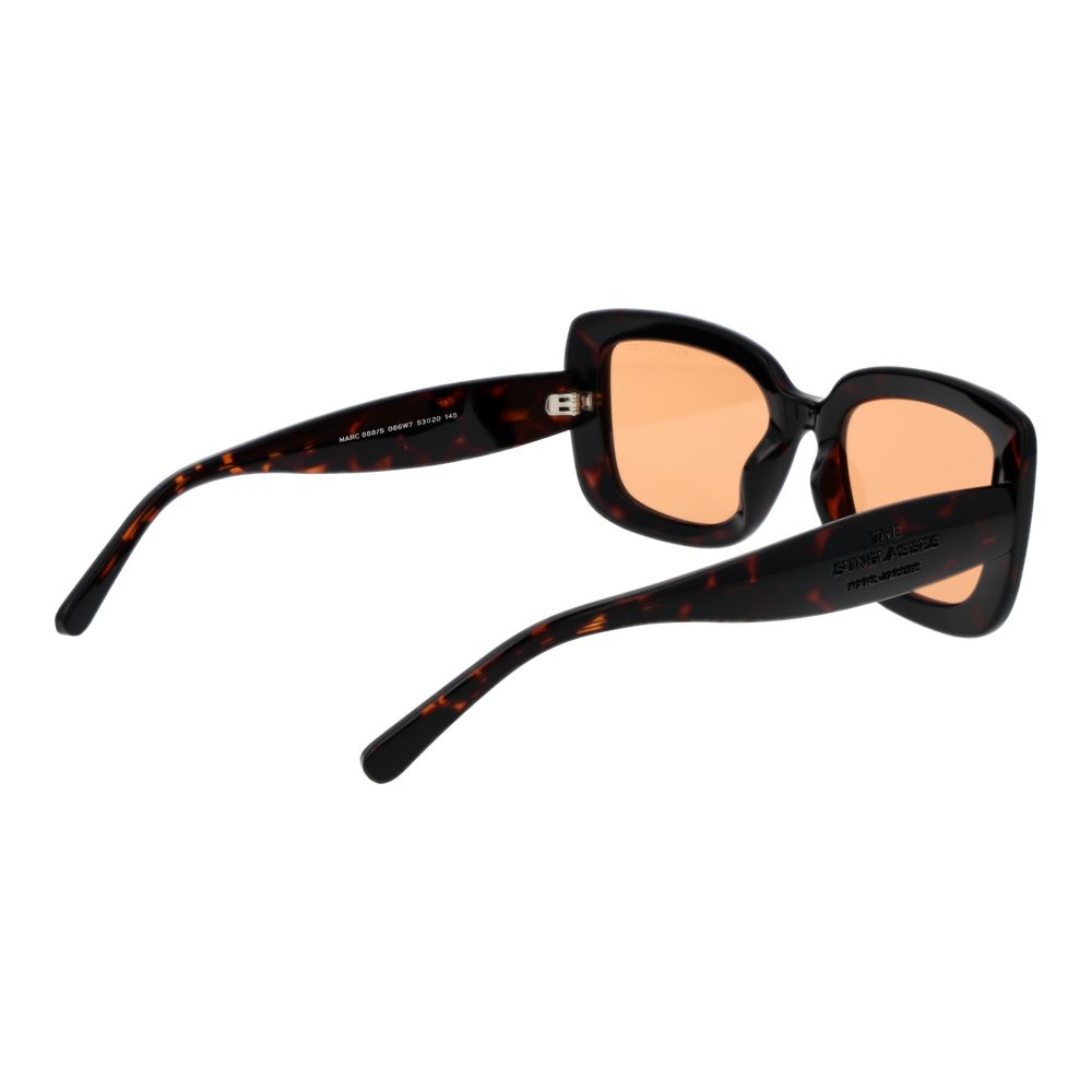 Marc Jacobs Braune Kunststoff-Sonnenbrille