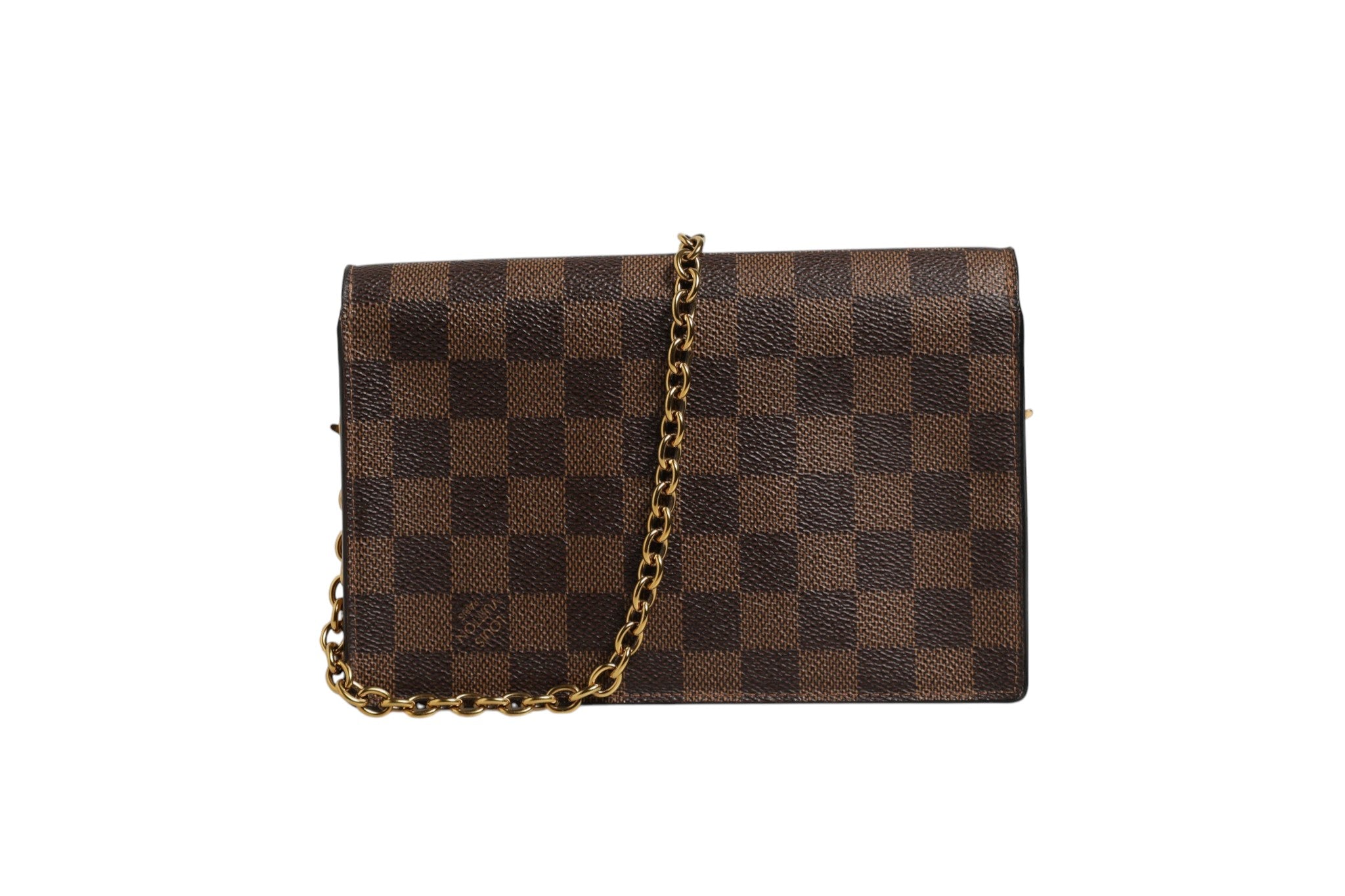 Louis Vuitton Damier Ebene Vavin Kettenbrieftasche
