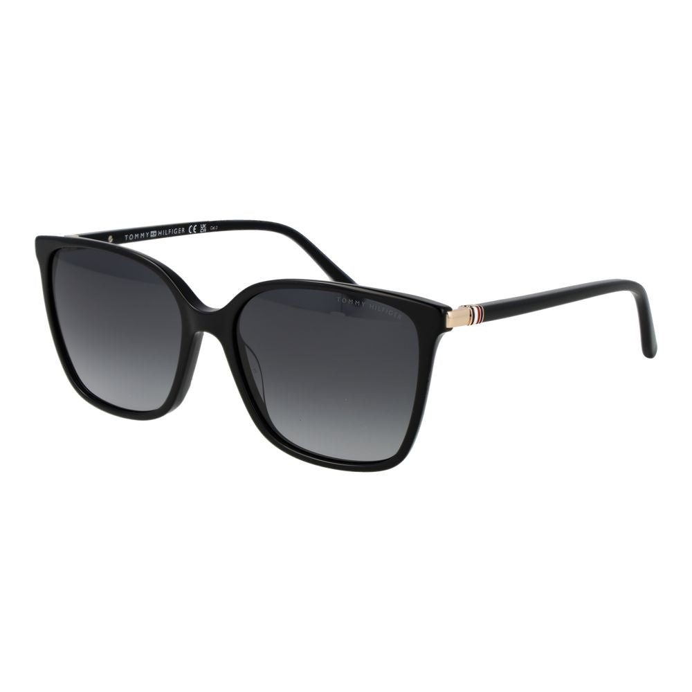 Tommy Hilfiger Sonnenbrille aus schwarzem Acetat