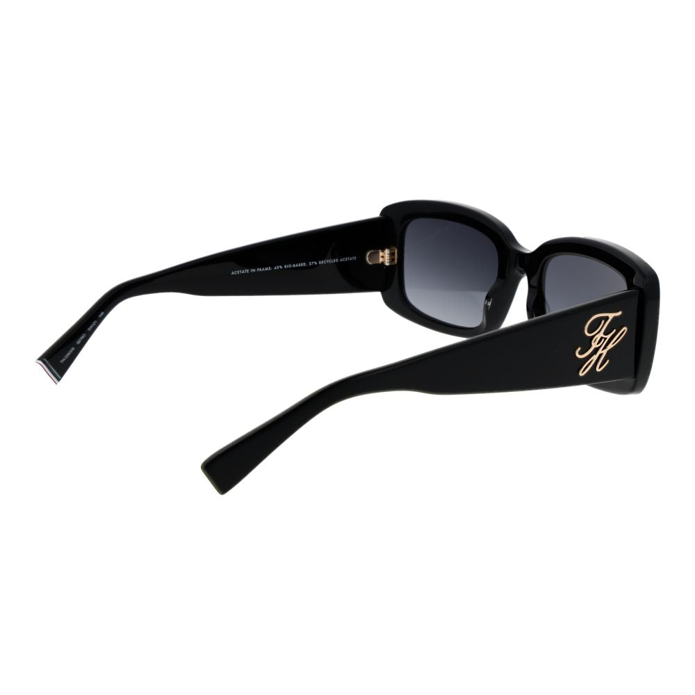 Tommy Hilfiger Sonnenbrille aus schwarzem Acetat
