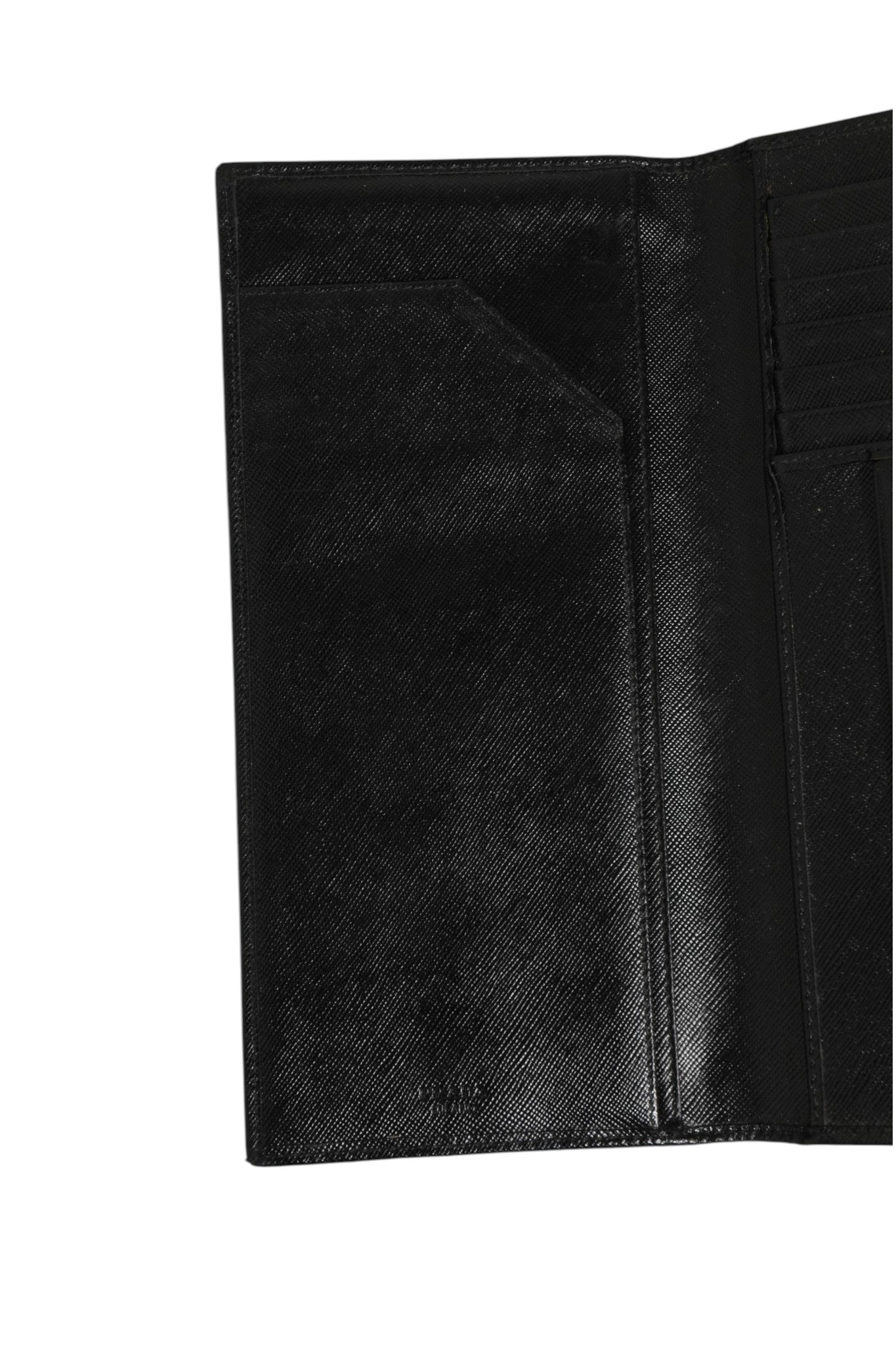 Prada Saffiano Leder schlankes Kartenetui