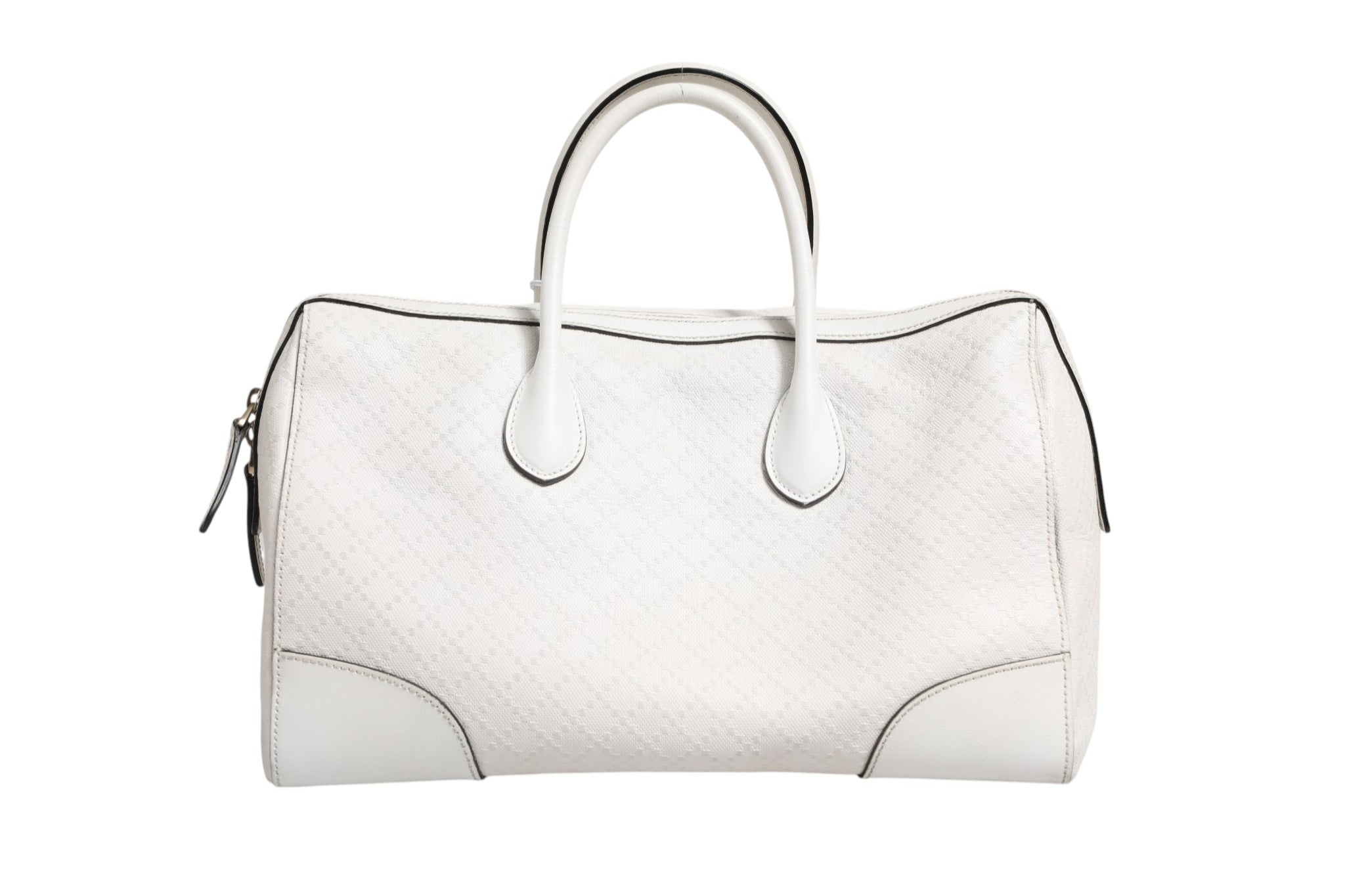 Gucci Medium Diamante Leder Boston Tasche