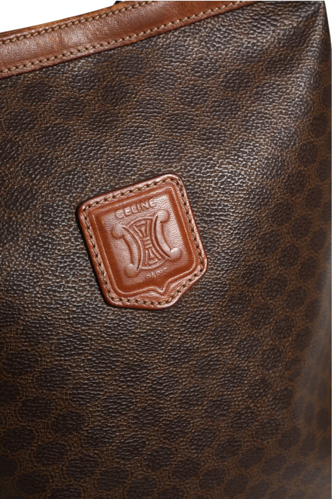Celine Macadam Canvas Schulter-Tragetasche