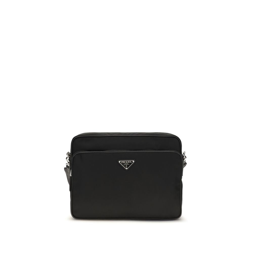 Prada Black Recycled Shoulder Bag