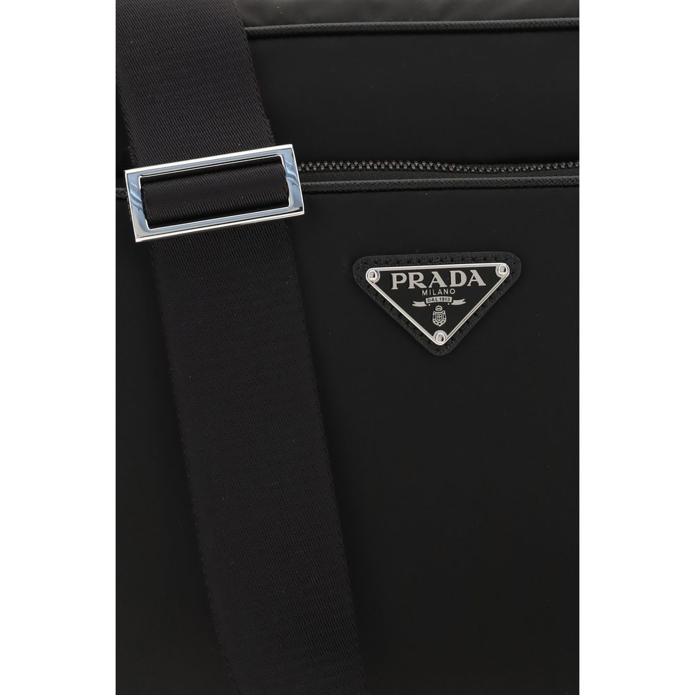 Prada Black Recycled Shoulder Bag