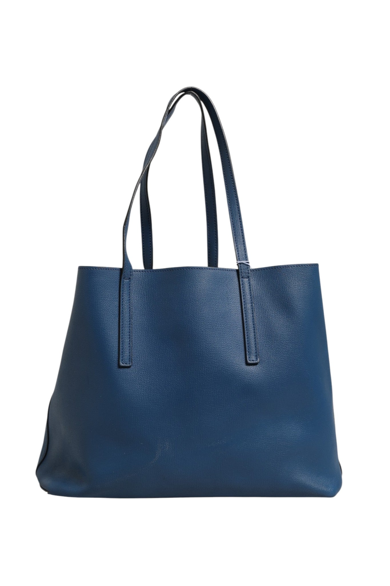Fendi Shopper aus marineblauem Leder