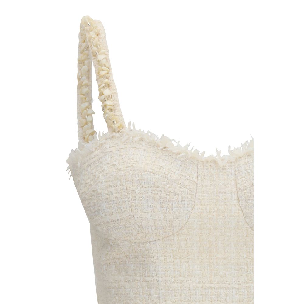 Balmain Beige Polyesterbluse