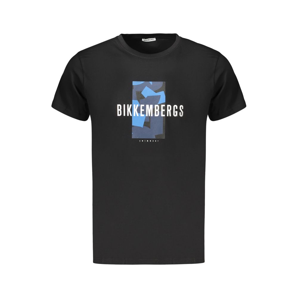 T-shirt homme Bikkembergs en coton noir