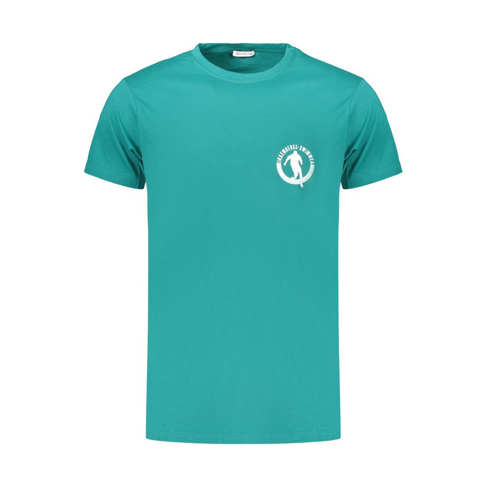 T-shirt Bikkembergs en coton vert pour homme