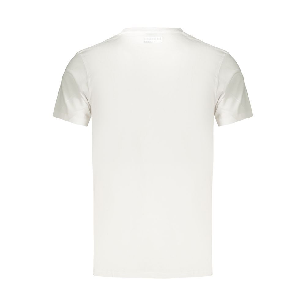 T-shirt Bikkembergs en coton blanc pour homme