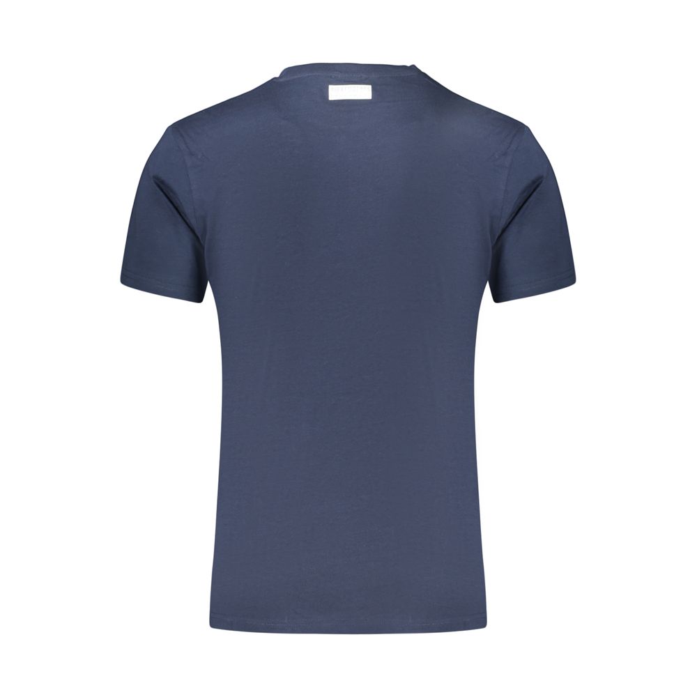 T-shirt Bikkembergs bleu en coton pour homme