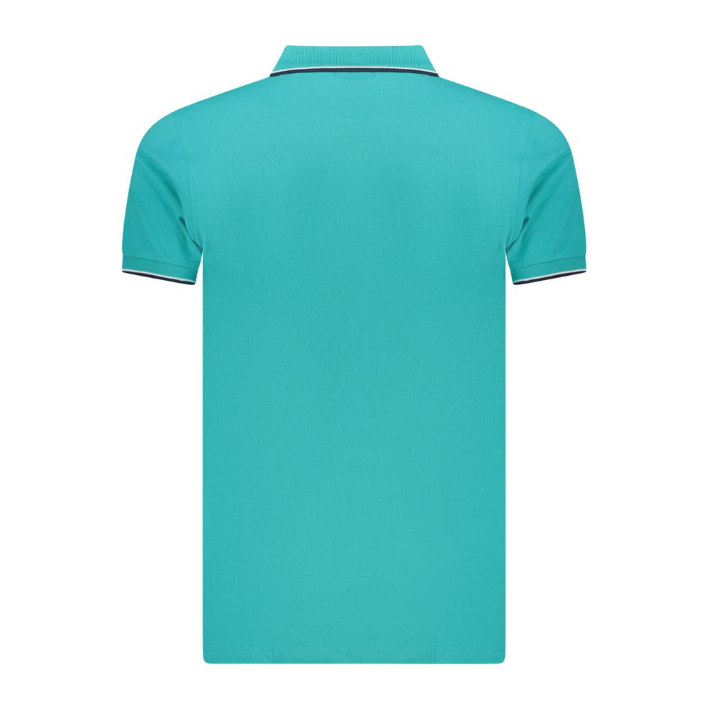 Polo homme en coton Azzurro Norvège 1963