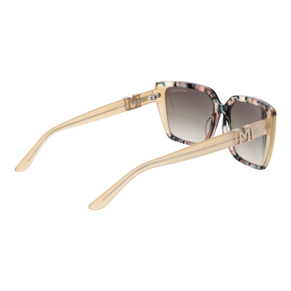 Marciano by Guess Beige Azetat Sonnenbrille