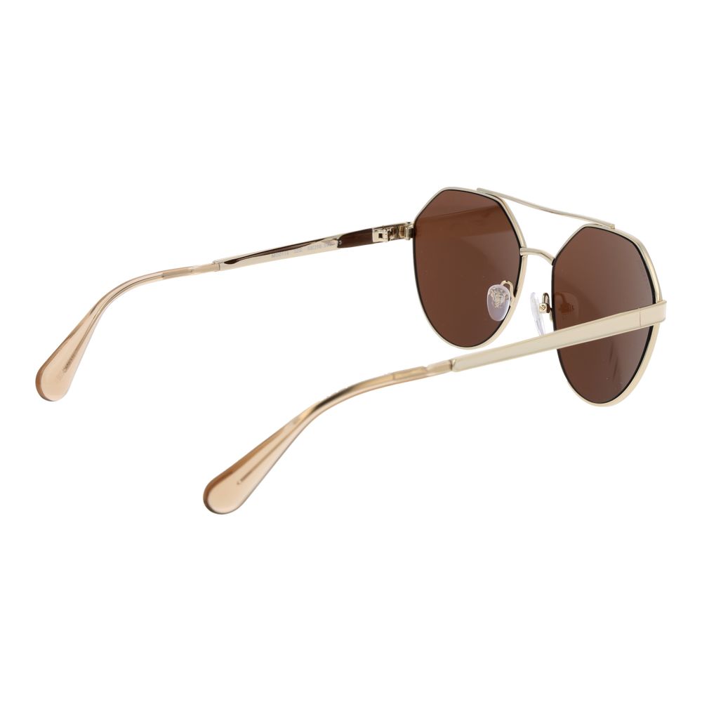 Max & Co Goldene Sonnenbrille aus Metall