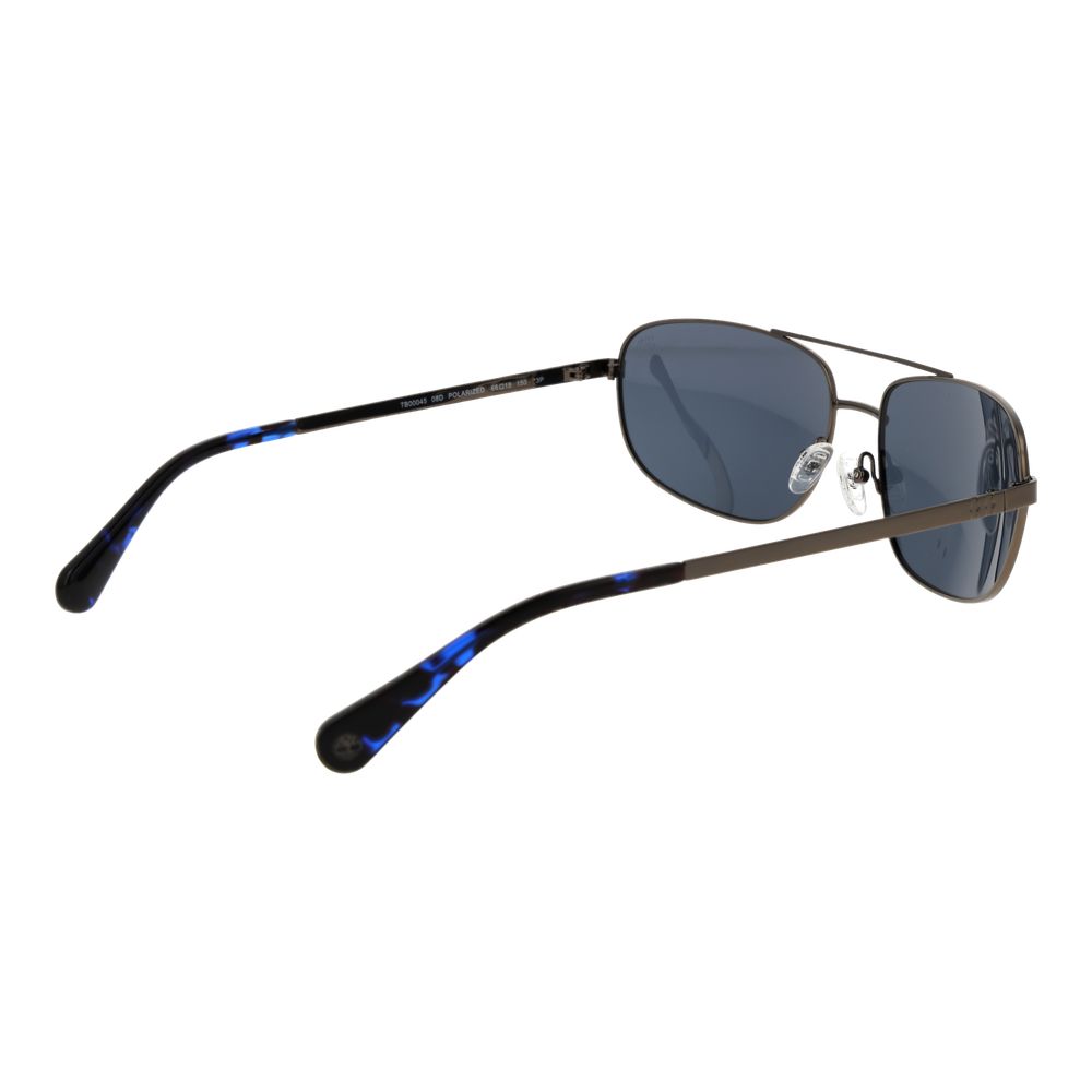 Lunettes de soleil Timberland en métal gris